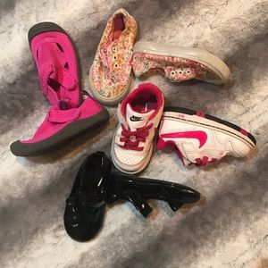 Little girls shoe bundle size 5-6